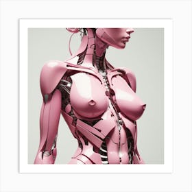 Default Deconstructed Body Detail Pink Art Print 0 Art Print