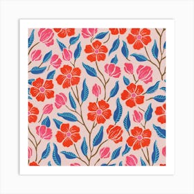 Floral Pattern Art Print