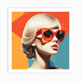 Mod Girl 8 Art Print