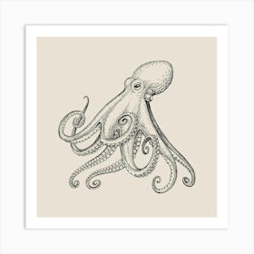 Octopus Art Print