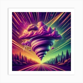 Psychedelic Art 5 Art Print