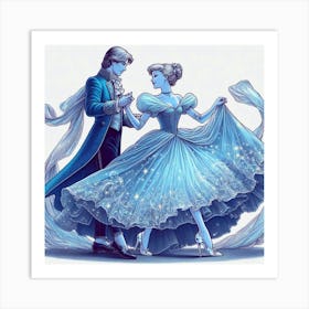 Ballroom Dancing Art Print