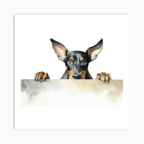 Doberman Pinscher 5 Art Print