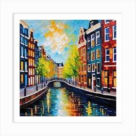 Amsterdam Canal 2 Art Print