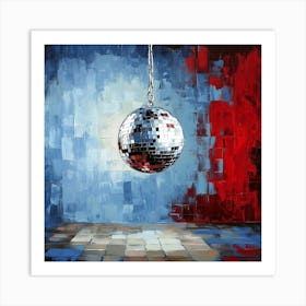 Disco Ball Art 15 Art Print