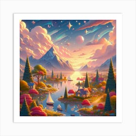 Dreamscape Art Print