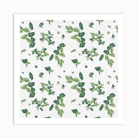 Mint Summer Art Print