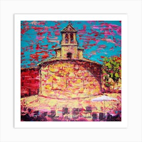 Church Of Salamanca Art Print