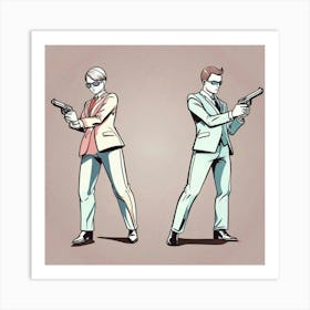 Pulp Fiction Dance Art Prints (24) Art Print