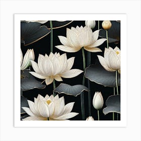 Lotus Flower 64 Art Print