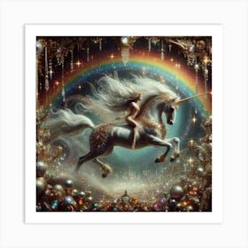 Unicorn 12 Art Print