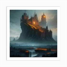 Castle In The Sky 1 Art Print