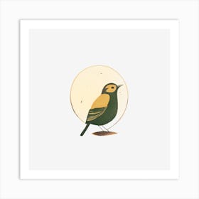 Bird On A Branch Art Print