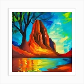 Saguaro Art Print