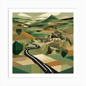 Road To Nowhere 6 Art Print