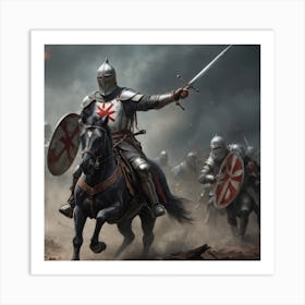 Knights Templar Art Print