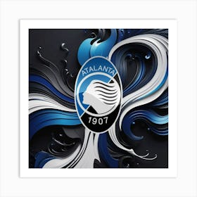 Atalanta BC Logo Wall Art 5 Art Print