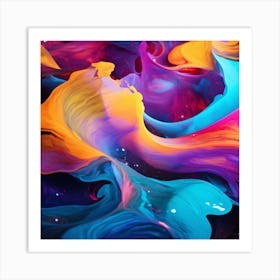 Abstract Painting 7 Art Print