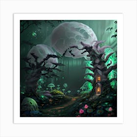 Fairytale Forest 1 Art Print