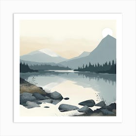 Scottish Landscape Art Print