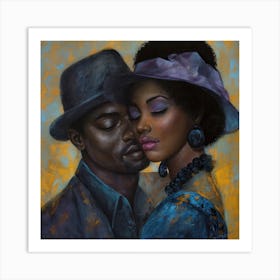 Echantedeasel 93450 African American Black Love Stylize 980 25f51e59 8e3d 4443 8924 0166ff7b668f Art Print