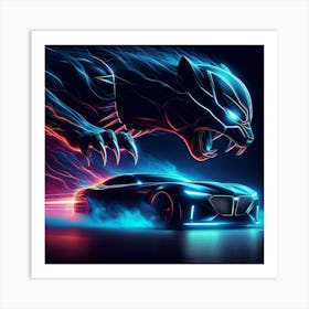 Black Panther 11 Art Print