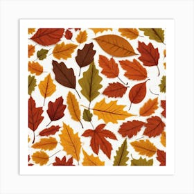 Autumn Leaves 17 Art Print