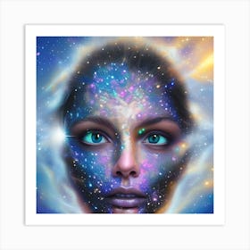 Nebula Painting Art Print