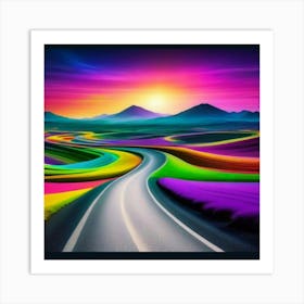 Rainbow Road 2 Poster