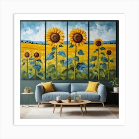 Sunflowers - Décoration Art Print