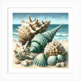 Seashells Art Print