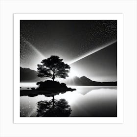 Lone Tree 26 Art Print