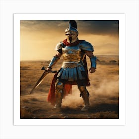Spartan Warrior Art Print