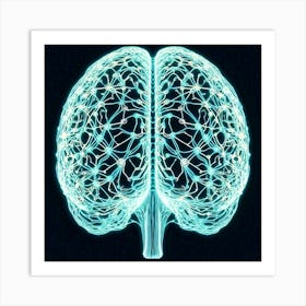 Brain Art Print