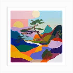 Colourful Gardens The Garden Of Morning Calm South Korea 2 Art Print