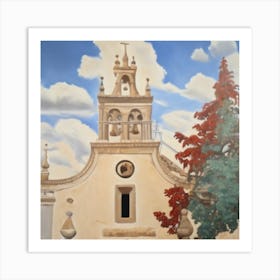 Church Of Santa Cruz Art Print