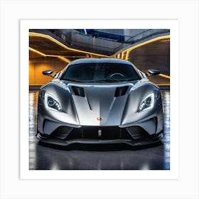 Lamborghini Gt1 Art Print