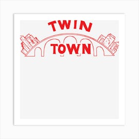 Twin Town Records Art Print