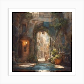 Alleyway 3 Art Print