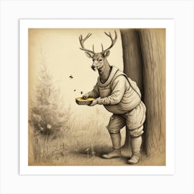 Beekeeper 1 Art Print