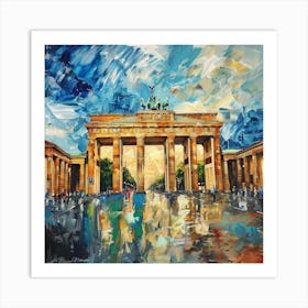 Brandenburg Gate 13 Art Print