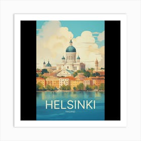 Helsinki Art Print