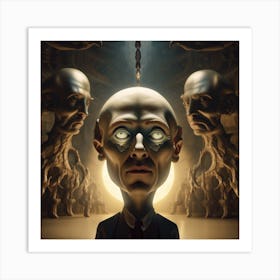 Man In A Trance Art Print