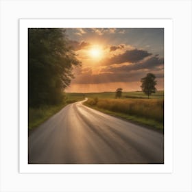 Country Road Art Print