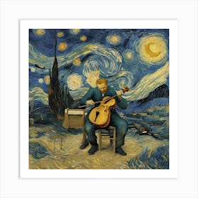 Starry Night 16 Art Print