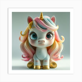 Unicorn 438 Art Print