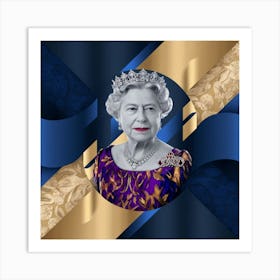 Queen Elizabeth Ii, Queen portrait, queen portrait painting, Queen portrait drawing, famous portraits of Queen Elizabeth II, Queen Elizabeth portrait young, Queen Elizabeth II portrait for sale, Indian queen portrait, 1 Art Print