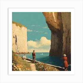 Cliffs Of Dover Art Print