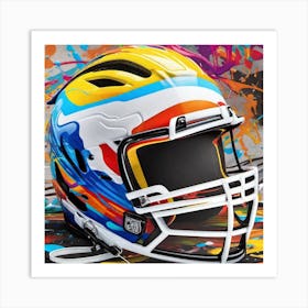 Football Helmet Art Print