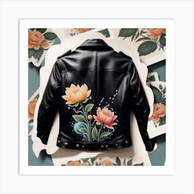 Leather Jacket 6 Art Print